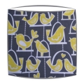 Michael Miller Birdie Swing Fabric Lampshade in Grey