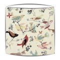 Alexander Henry June Song Fabric Lampshade in Tea Colour