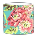 Amy Butler Bliss Bouquet fabric lampshade in Teal