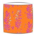 Bon Maison Acacia  Pink & Orange fabric drum lampshade