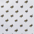 Bumble bees fabric lampshade