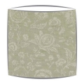 Cabbages and Roses French Toile lampshade in aqua
