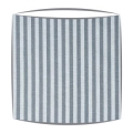 Cabbages and Roses Natural Little Stripe fabric Lampshade  in slate