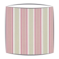 Clarke and Clarke Deckchair Stripes Fabric Lampshade in Sage
