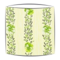 Designers Guild Pansy Stripe fabric lampshade in Apple
