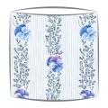 Designers Guild Pansy Stripe fabric lampshade in Cobalt