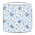Designers Guild Wild Rose fabric lampshade in Lapis