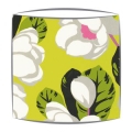 DesignersGuild Flamingo Park fabri lampshade in lemongrass
