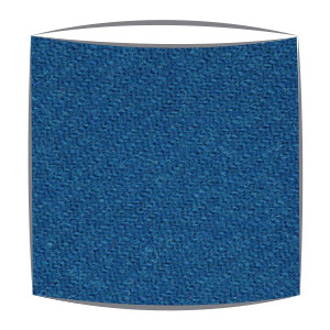 Harris Tweed fabric lampshade in blue
