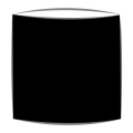 Lampshade in black fabric