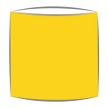 Lampshade in canary yellow fabric