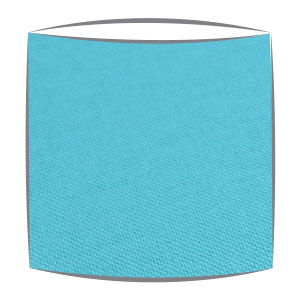 Lampshade in turquoise fabric (2)