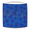 Liberty Hubert A Tana Lawn fabric Lampshade in blue