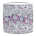Liberty Hubert A Tana Lawn fabric Lampshade in white