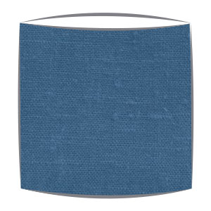 Linen Lampshade in Lagoon Blue