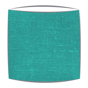 Linen Lampshade in Turquoise