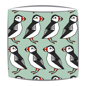 Puffin Fabric Lampshade