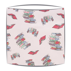 Roald Dahl Bunk Doodling Books fabric lampshade