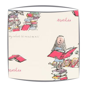 Roald Dahl Matilda fabric Lampshade