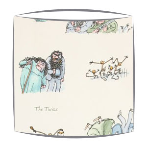 Roald Dahl Twits fabric Lampshade