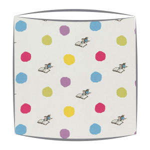 Roald Dahl Wondercrump Spotfabric Lampshade