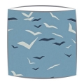Scion Flight Fabric Lampshade in Denim