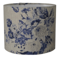 Cabbages & Roses Constance 20cm x 16cm lampshade in blue