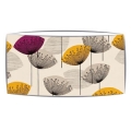 Extra Large oversized lampshade in Sandersons Dandelion Clocks fabric in mauve/gold