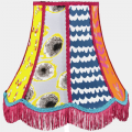 Traditional Scalloped lampshade in a selection of Bon Maison fabrics