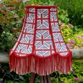 Union Jack Scalloped Lampshade